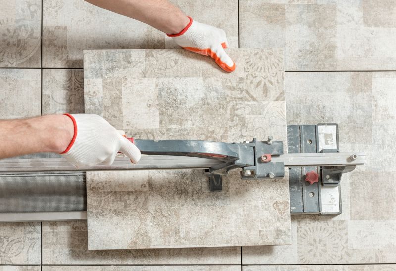 Precision Cutting of Tiles